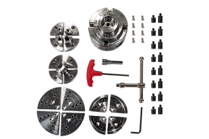 CK-3.75Z/S1 95мм 4-х кулачковый токарный патрон по дереву в наборе (JET Дисконт) - (Демозал Москва)